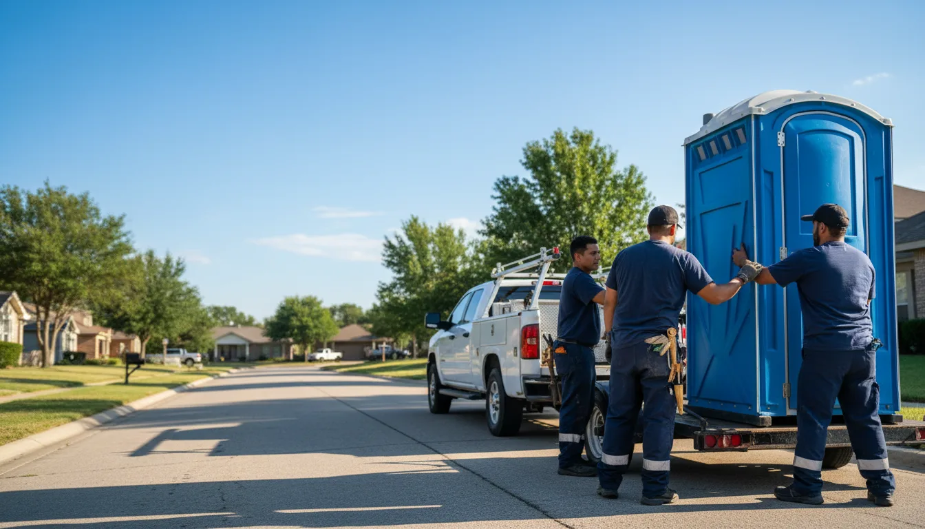 Portable Toilet Rental in Muscle Shoals, AL near me